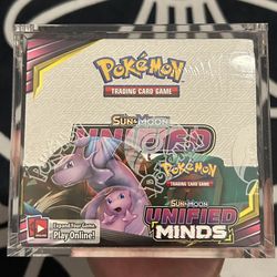 $2200!!! Pokemon Sun and Moon Unified Minds 36x Packs Booster Box