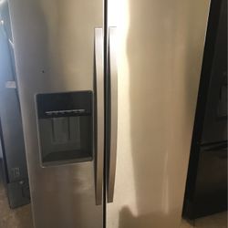 Whirlpool Refrigerator Side By Side Stainless Steel 