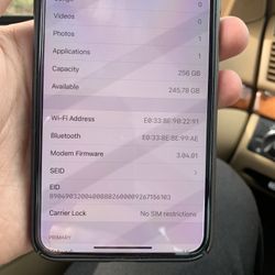 Apple iPhone XS Max 256gb Unlocked 
