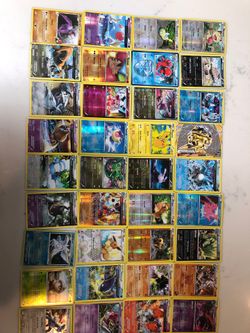 170+ Pokémon Cards with rare Holos, Full arts