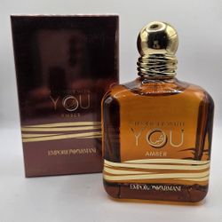 Emporio Armani Stronger With You Amber 3.4oz Eau de Parfum – New in Box
