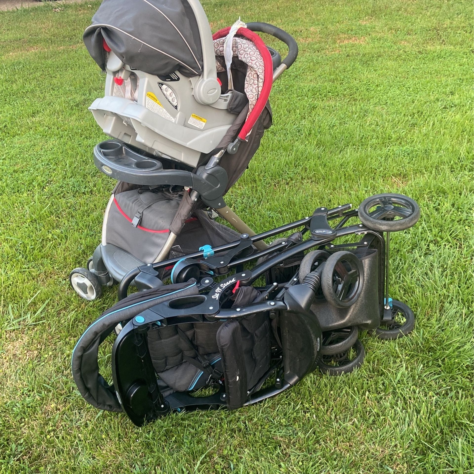 Baby Stroller And Car Seat