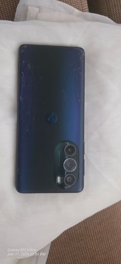 Motorola Moto Edge+ 5G UW (2022) Verizon Unlocked 128GB Cosmos Blue  Good