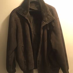 Men’s Shearling Style Coat By Sean John