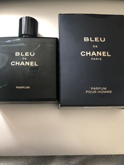 Pre Owned 40 % Left on the bottle BLEU DE CHANEL PARFUM Made in France for  Sale in Mastic, NY - OfferUp