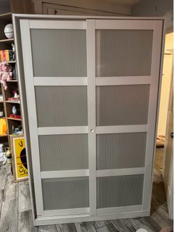IKEA white wardrobe