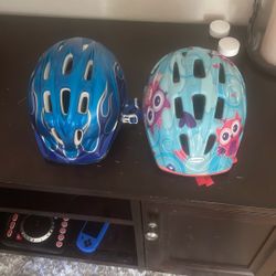 2 Toddler Hike Helmets