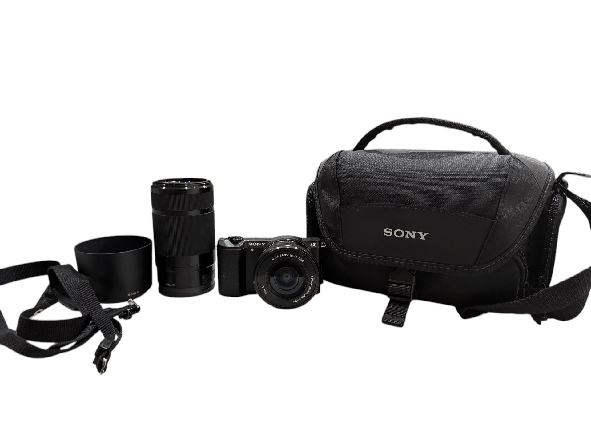 Sony Alpha a5100 camera bundle with extra lens MINT condition