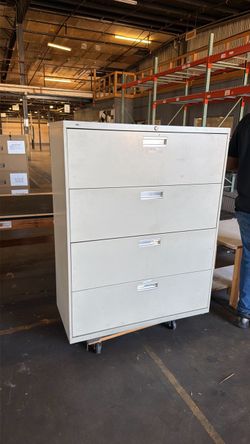4-Drawer Lateral File Cabinet