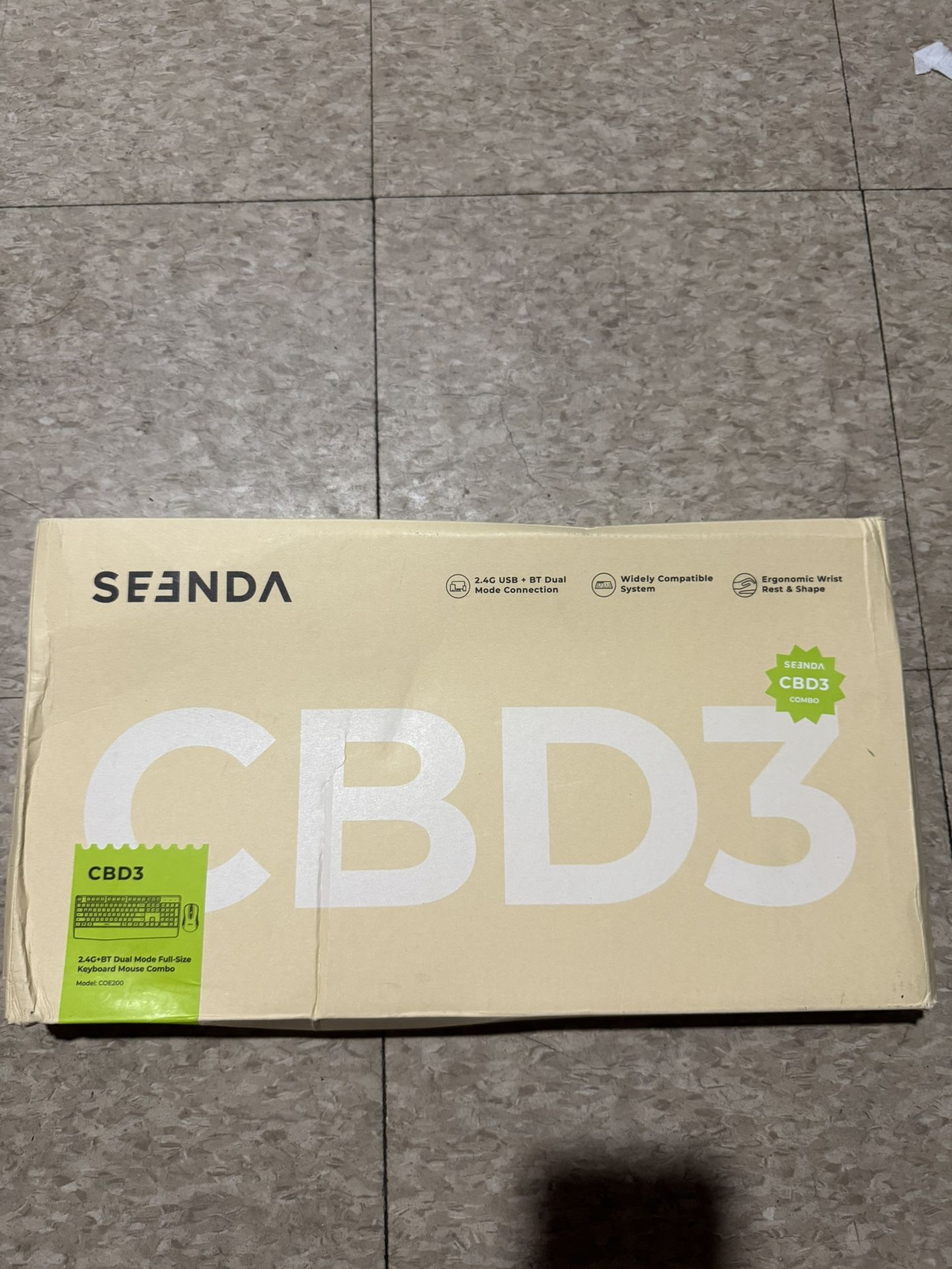 Seenda CBD3 Bluetooth Keyboard and Mouse set