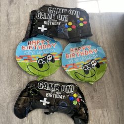 Video Game Foil Balloons 
