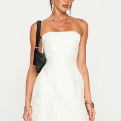 *NEW* Heaven Sent Strapless Mini Dress White - Us 8 , Us 10 , Us 12 /White