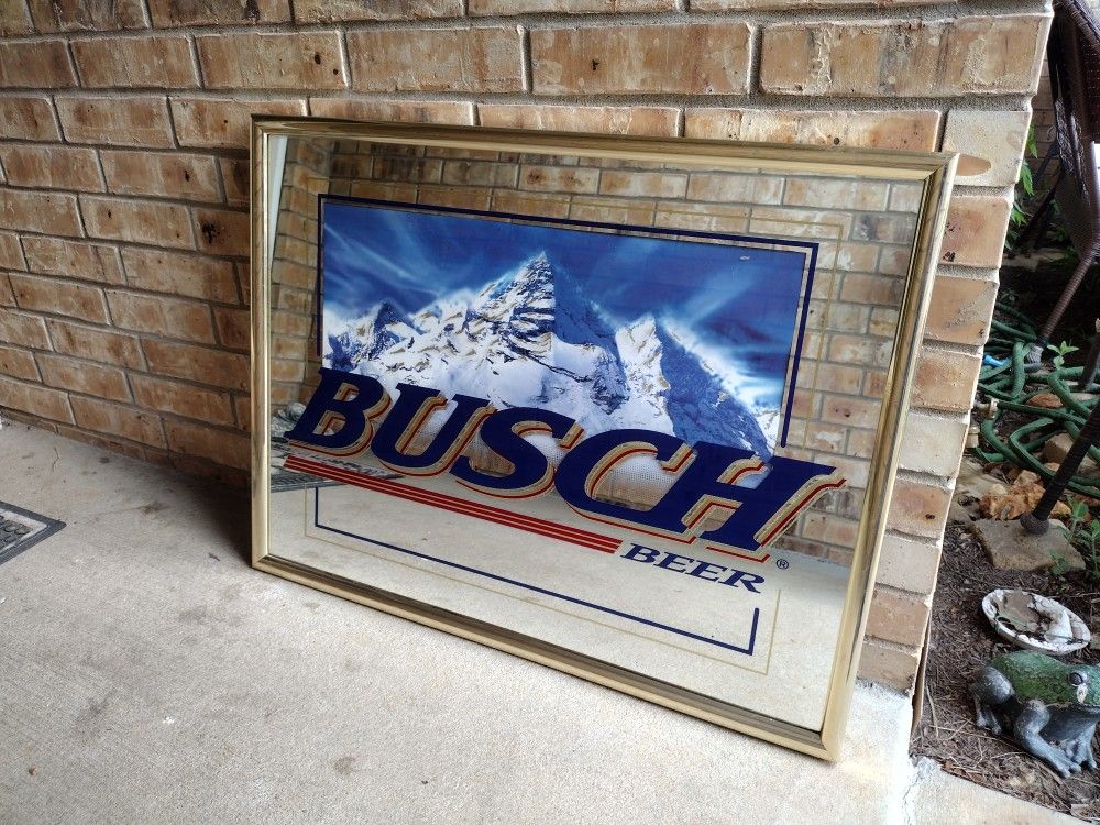 Busch Beer Mirror