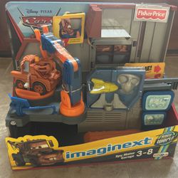 Imaginext Race World Spy Master Garage (Rare)