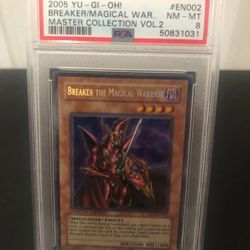 2005  Yu-Gi-Oh! Breaker The Magical Warrior Master Collection Vol 2 PSA 8 YuGiOh