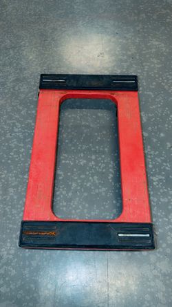 30”x18” HD Plastic Uline Rolling Platform Cart