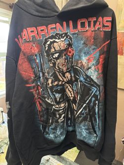 Warren Lotas Terminator Hoodie Used Size XL