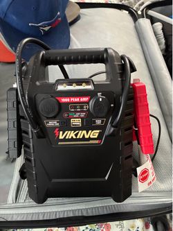 VIKING 1000 Peak Amp Multifunction Jump Starter and Power Pack with 150 PSI Air Compressor