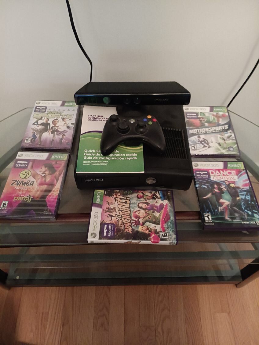 XBox 360 with Game Console + Games