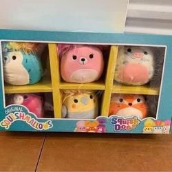 New Squishmallows Squish Doos 6 Pack 5 Inches Value Pack