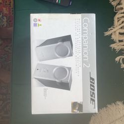 Bose Companion 2  Multimedia Speaker System 