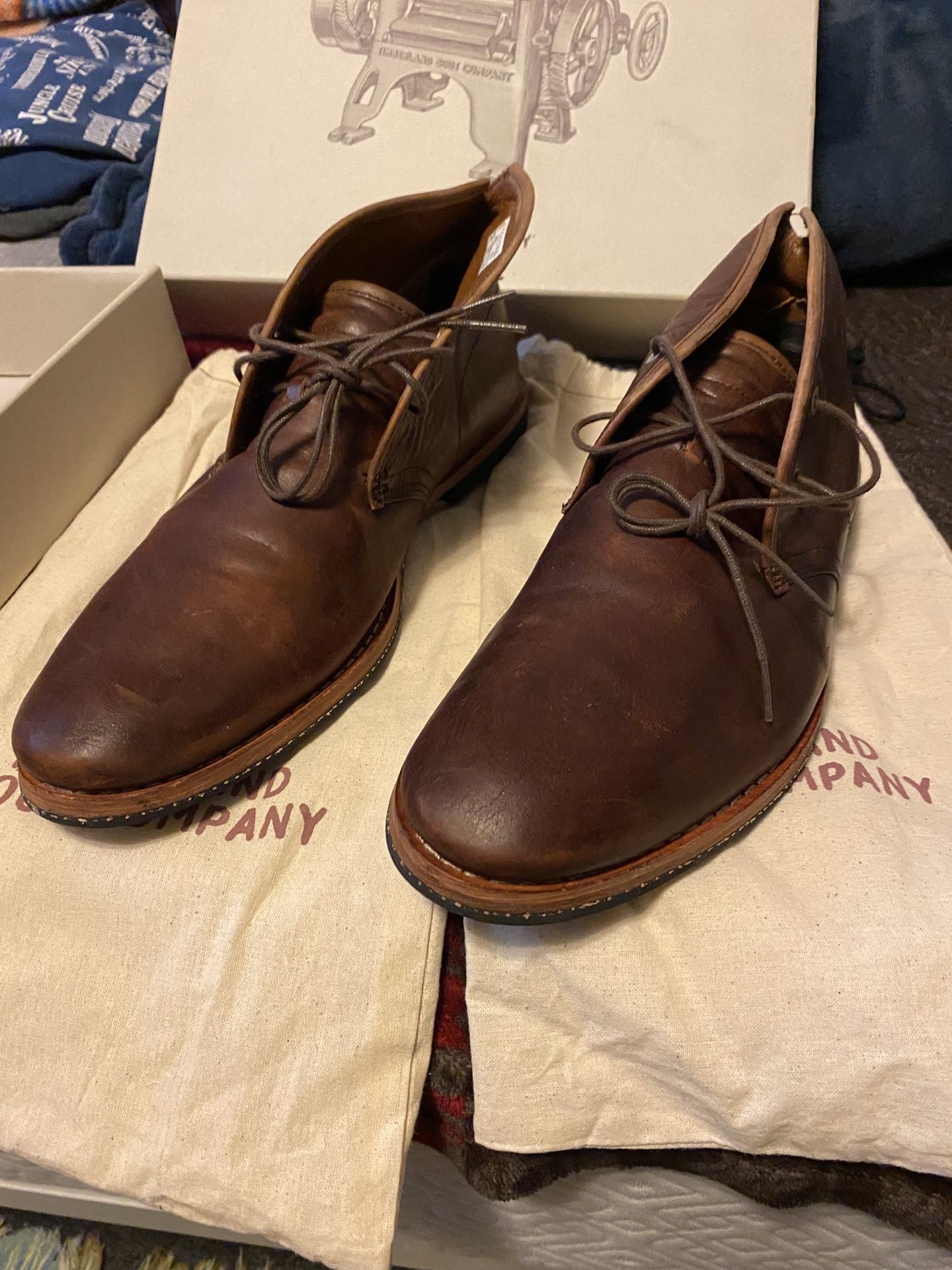 Timberland Boot Co Wodehouse Lost History Chukka- Burnised Brown- 11US