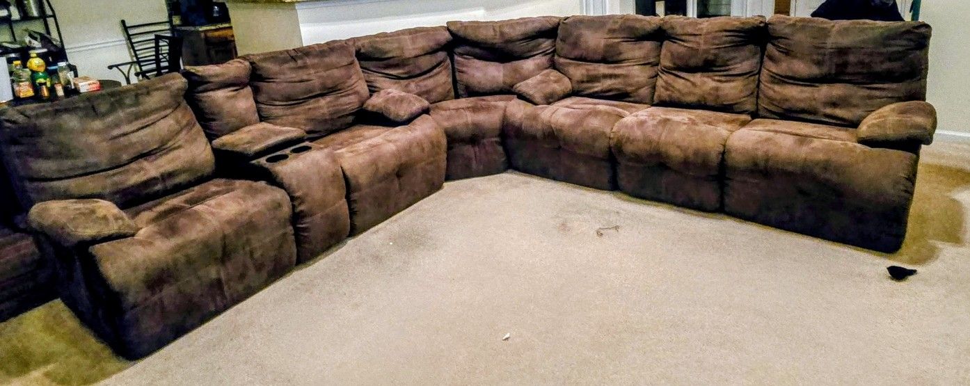A Bit Worn Sectional