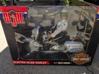 Gi Joe  diecast harley