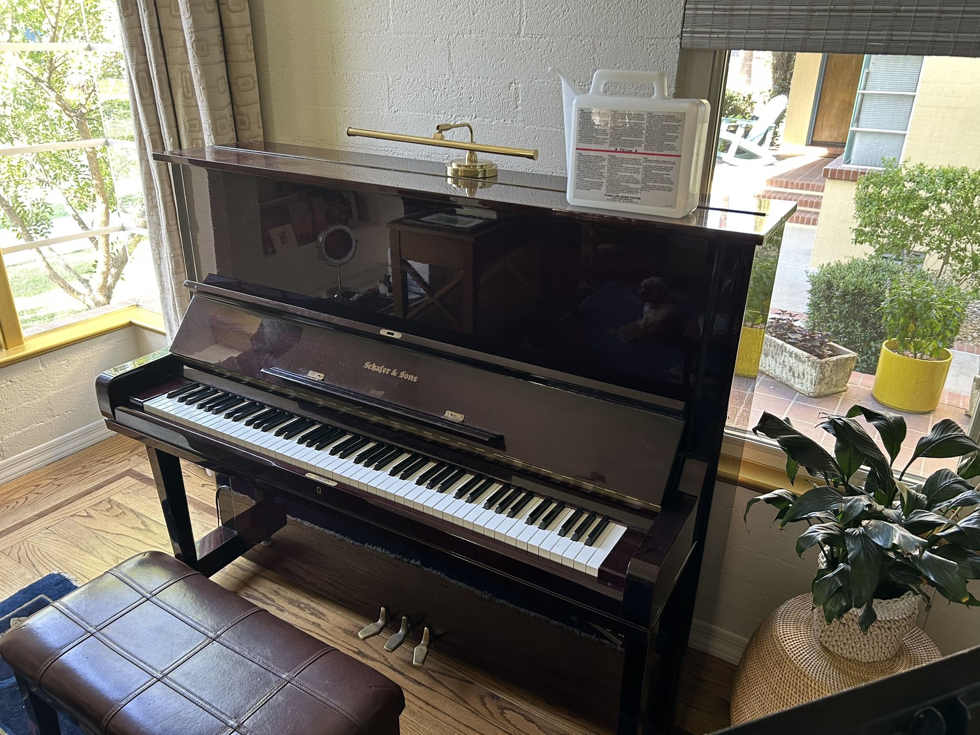 Schafer & Sons Upright Piano