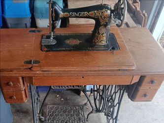 Singer treadle sewing machine