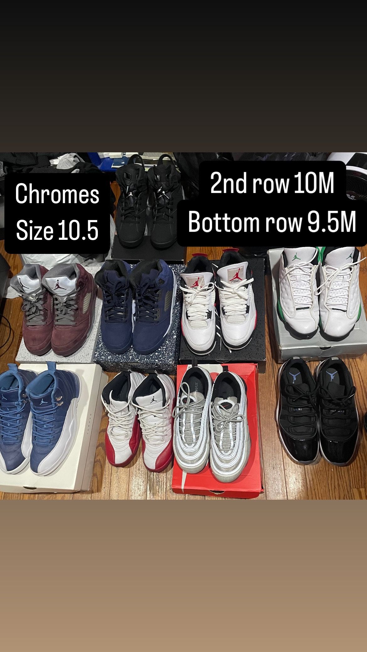 Jordan’s For Sale SHOOT OFFERS 1 PAIR-ALL