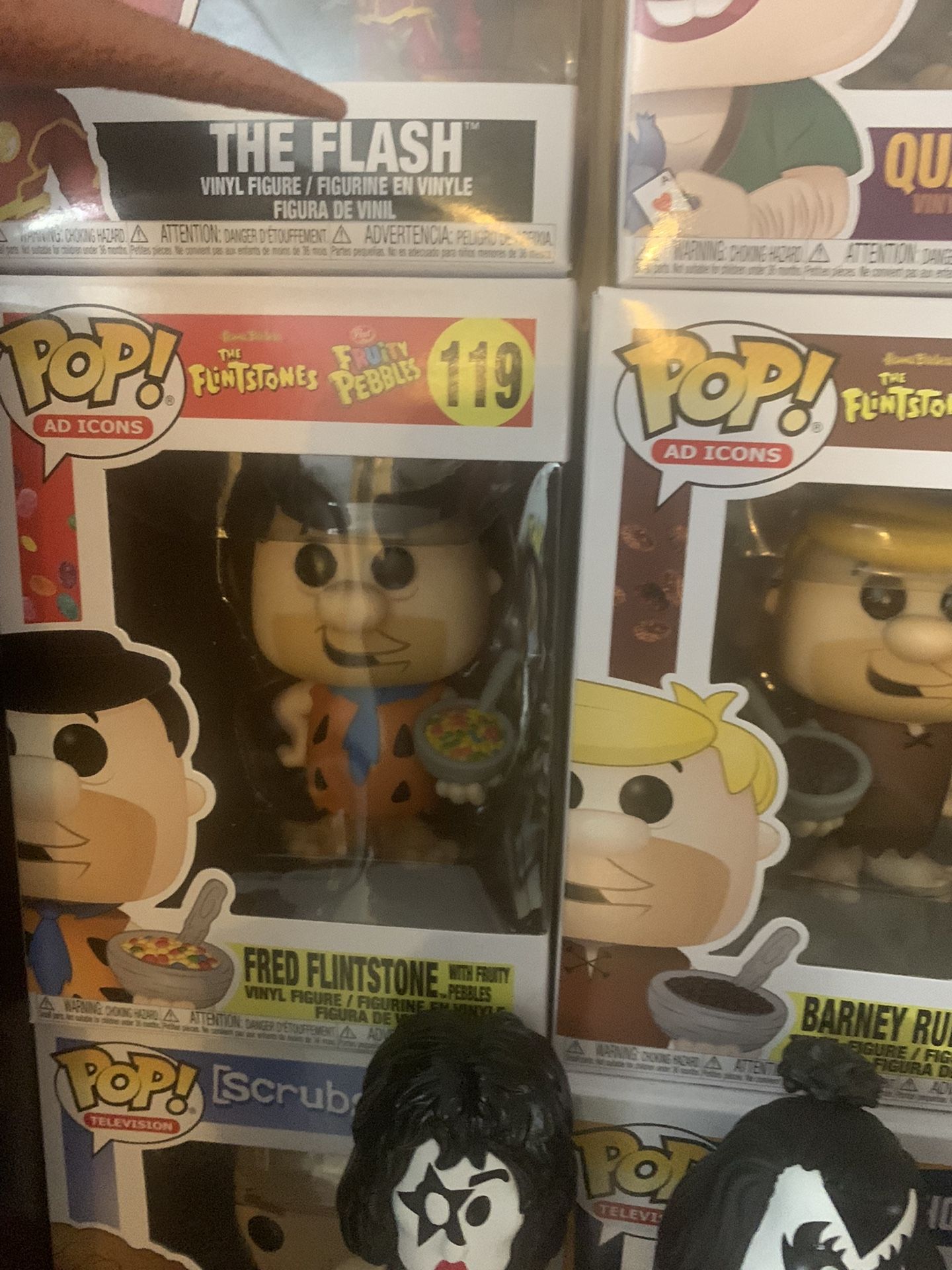 Funko Pop Flintstones Set Barney & Fred