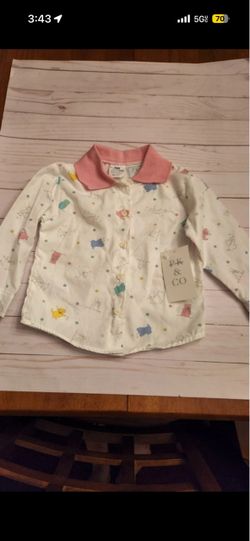 PK & Co Kids Button-Up Long Sleeve Shirt