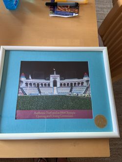 1984 Authentic Turf Olympics Frame