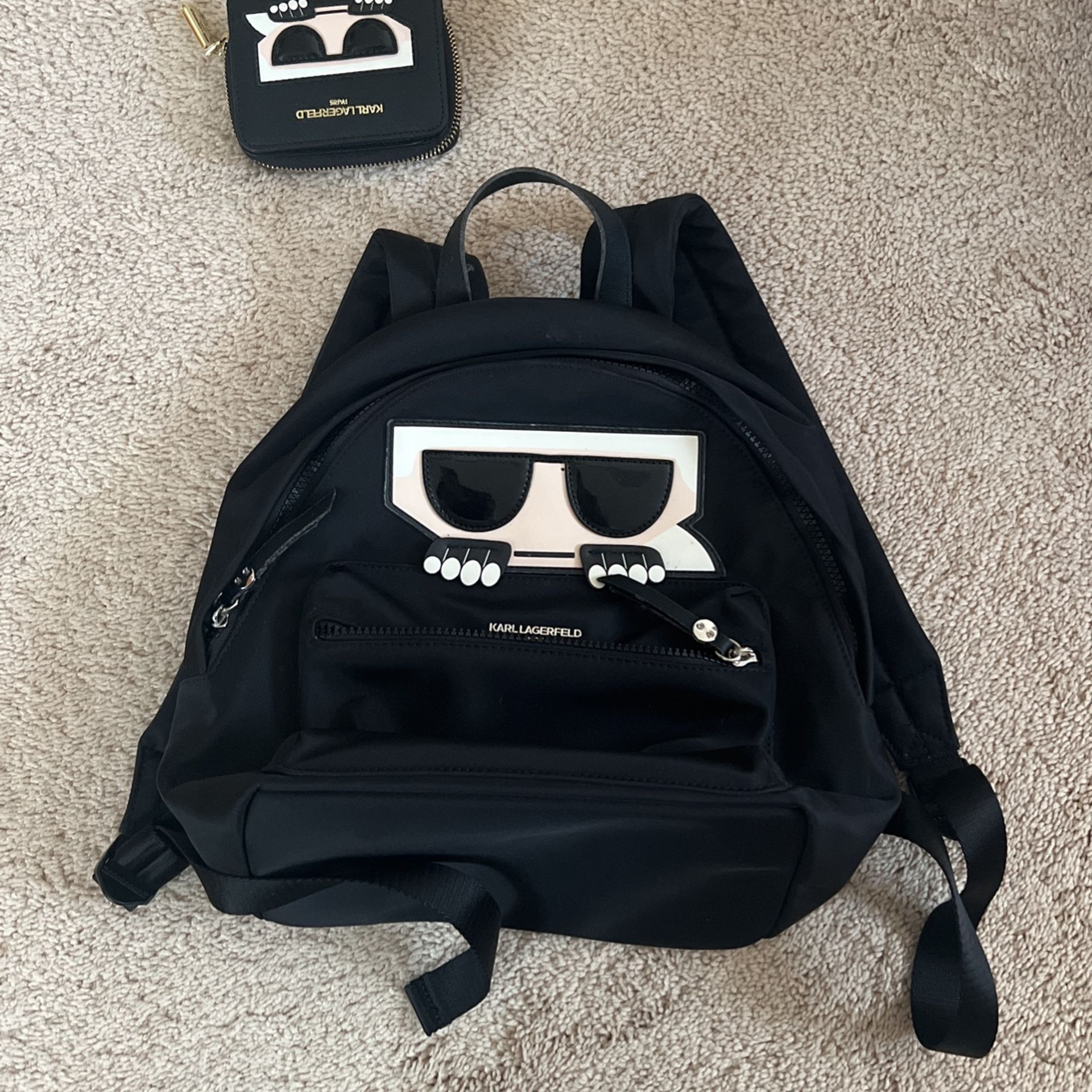 Karl Lagerfeld Backpack And Wallet