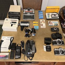 Newer & Older & Vintage Camera Package Bundle
