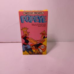 Cartoon Favorites Popeye Vhs