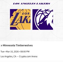 Lakers vs Timberwolves