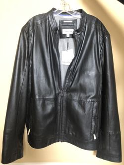 Genuine leather NWT Calvin Klein XXL jacket