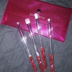 New Glamierre Pink Luxe Glitter Eye Brush Or Pr $30