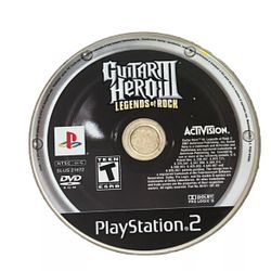 Guitar Hero 3 III: Legends of Rock (Sony PlayStation 2,PS2) Disc Only-Sold as is
