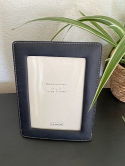 Coach Leather Frame