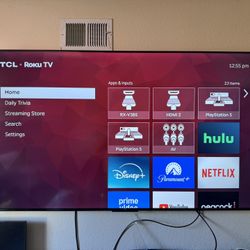 TCL 65S455 4k Roku Smart TV