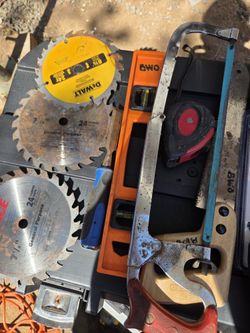 Tools, sawmills, drills... I don't know if they work.