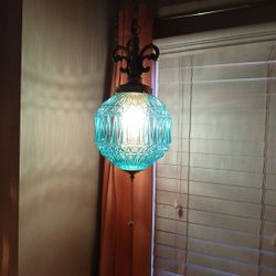 Vintage Swag Lamp