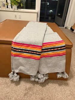 Moroccan throw blanket