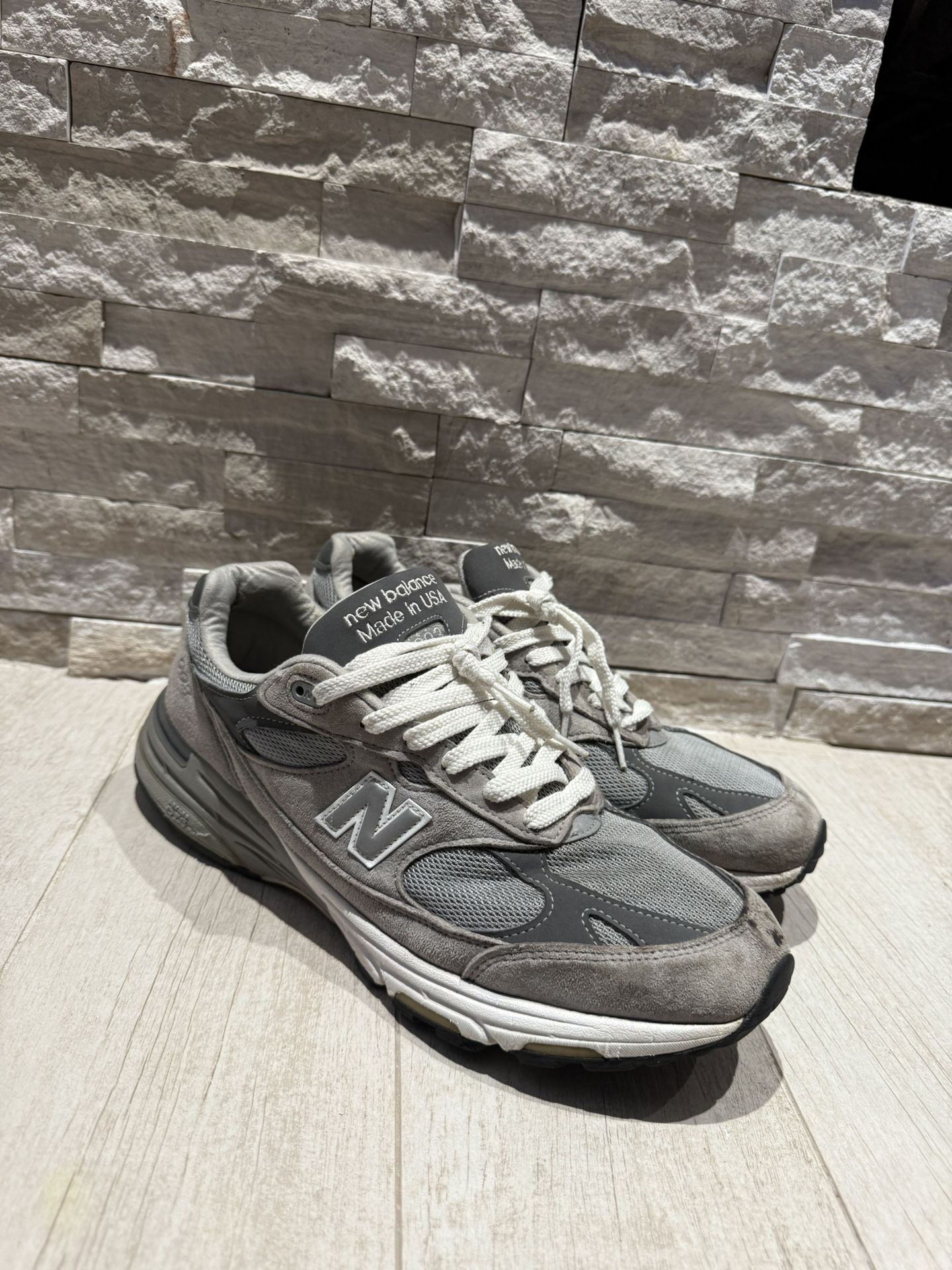 Grey New Balance 993 Trainers