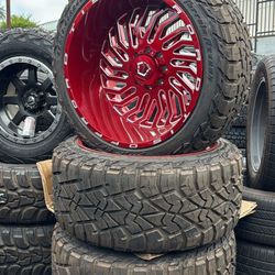 WHEELS TIS 24x14 DODGE RAM 8LUGS CHEVY 
