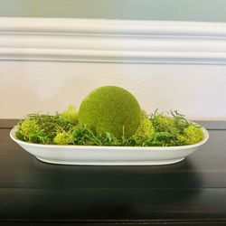 Custom made moss decor
