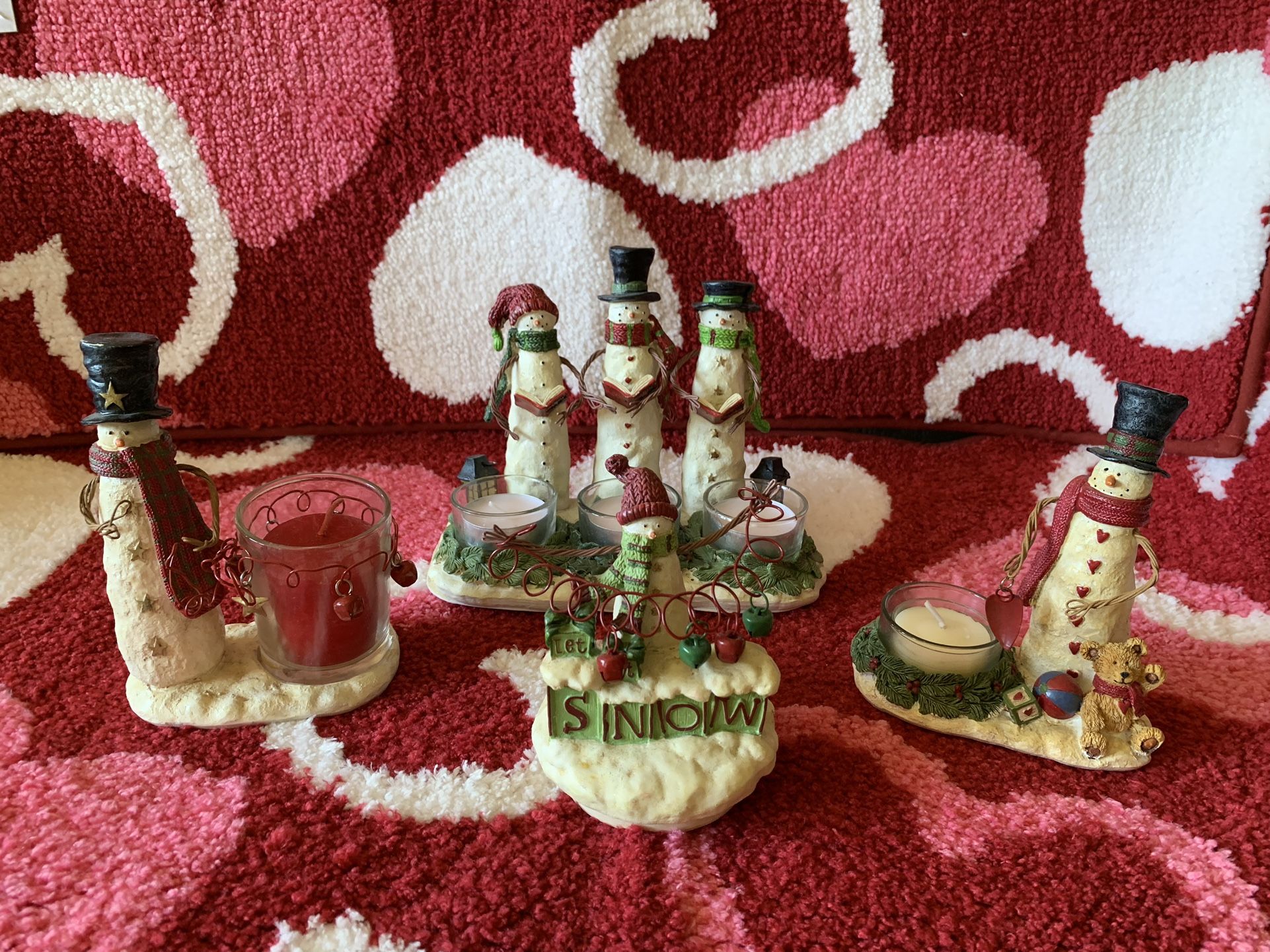 Yankee Candle Snowman Set